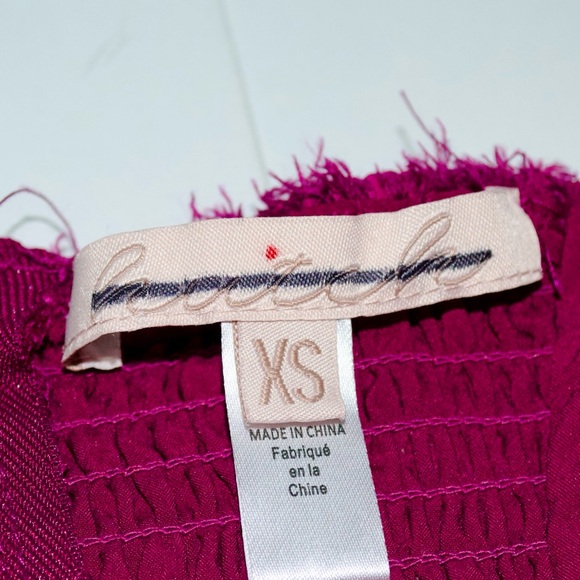 ANTHROPOLOGIE, HUTCH — THE MEDLEY BLOUSE, SPRING/SUMMER TOP, IN “BERRY,” SIZE XS - Picture 8 of 11